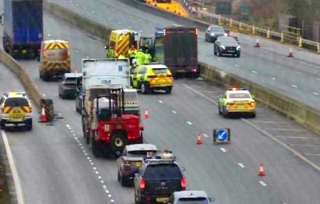 Between J5 and J6 (Picture: Highways England)