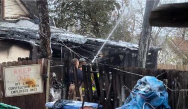 Home damaged in fire caused by candles and space heater, family member says
