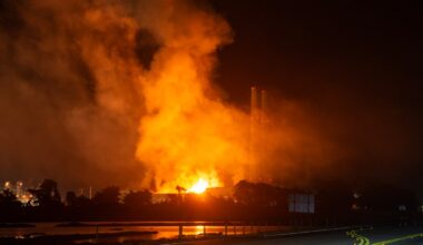 How will the Moss Landing battery fire affect the renewable energy industry?
