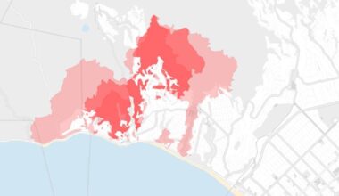 Maps: See how large the California wildfires are