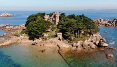A Private Island With a Castle Lists in France for $9.8 Million