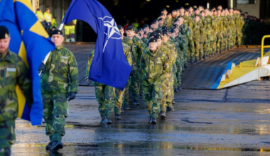 Swedish NATO soldiers arrive in Latvia « Euro Weekly News