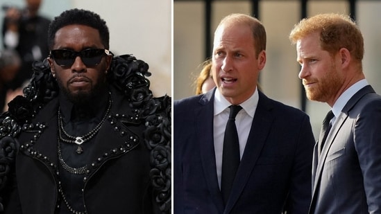 Diddy was ‘obsessed with Prince Harry and Prince William,' former rep says (REUTERS/Andrew Kelly/File Photo, AP Photo/Martin Meissner, File)