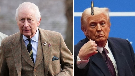 King Charles sends personal message to Donald Trump as he is sworn in as US president (Andrew Milligan/Pool via REUTERS, Getty Images via AFP)