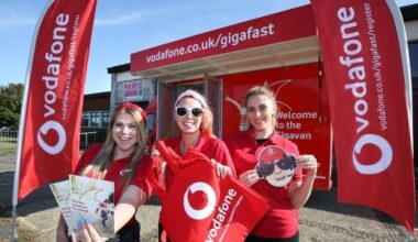 Vodafone store UK