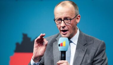 Bundestagswahlkampf : „Das werden wir nicht schaffen“ – In Flensburg äußert Merz die Antithese zu Merkel