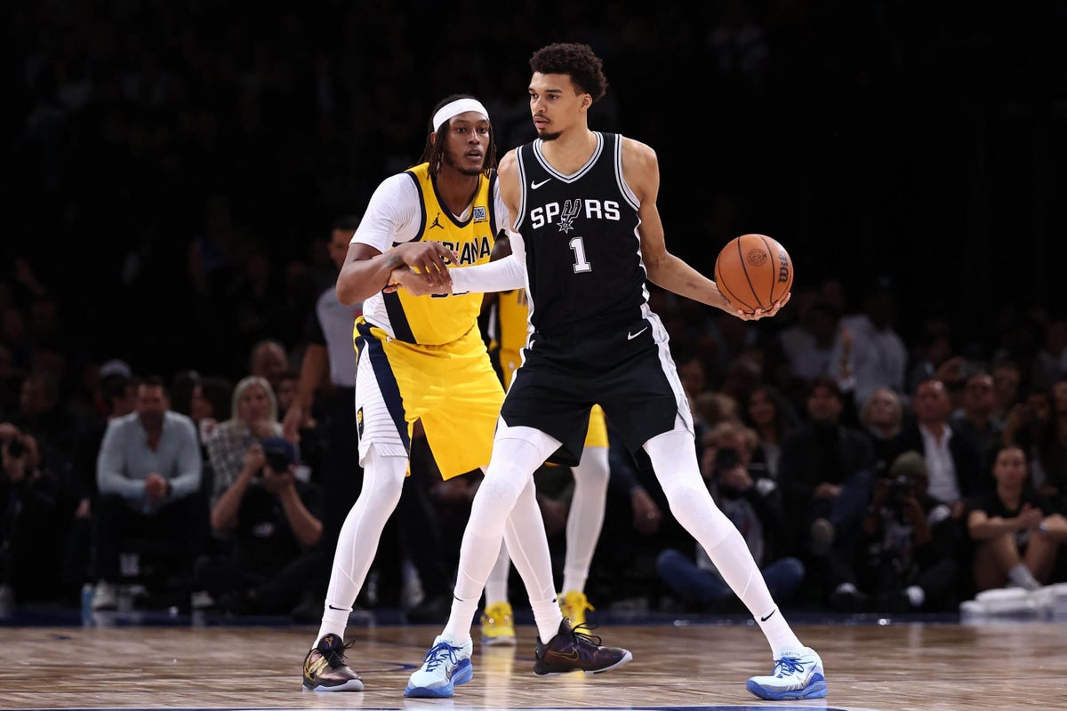 Spurs’ Victor Wembanyama, following France homecoming, gets emotional after loss to Pacers