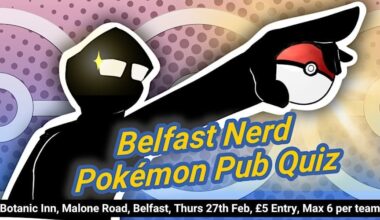 Pokemon Pub Quiz Happening at Botanic Inn, Belfast - 27th Feb
