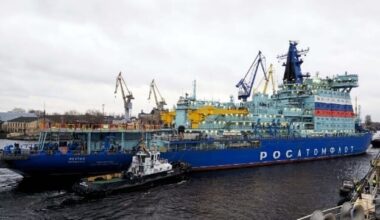 Russian nuclear icebreaker