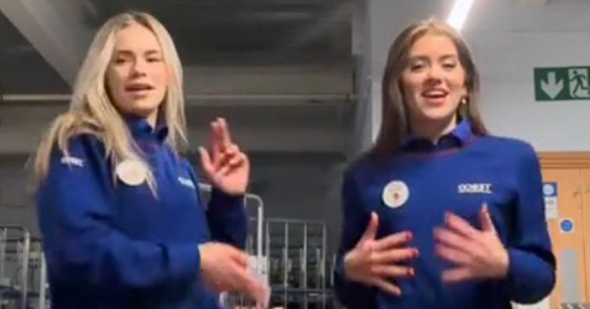 'Tesco Tiktok Twins' beg to keep jobs after boss walks in on them filming TikTok dance
