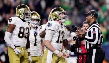 Notre Dame rallies to beat Penn State on last-minute field goal, advances to CFP national championship