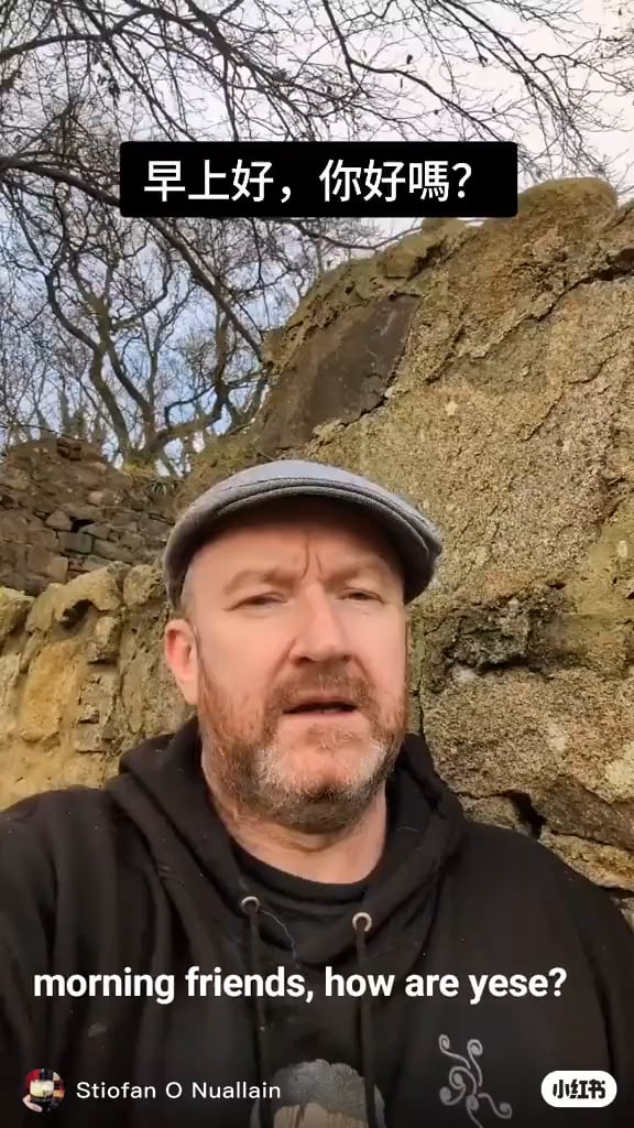 NI Creator Receives Large Support and Following Speaking Irish on RedNote