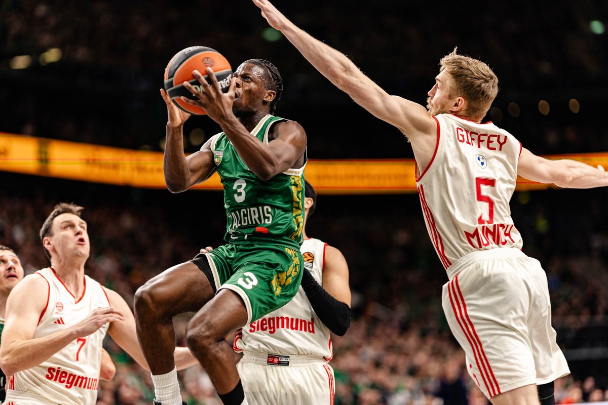 Dvigubos svarbos Eurolygos mūšis: „Žalgiris“ – „Bayern“