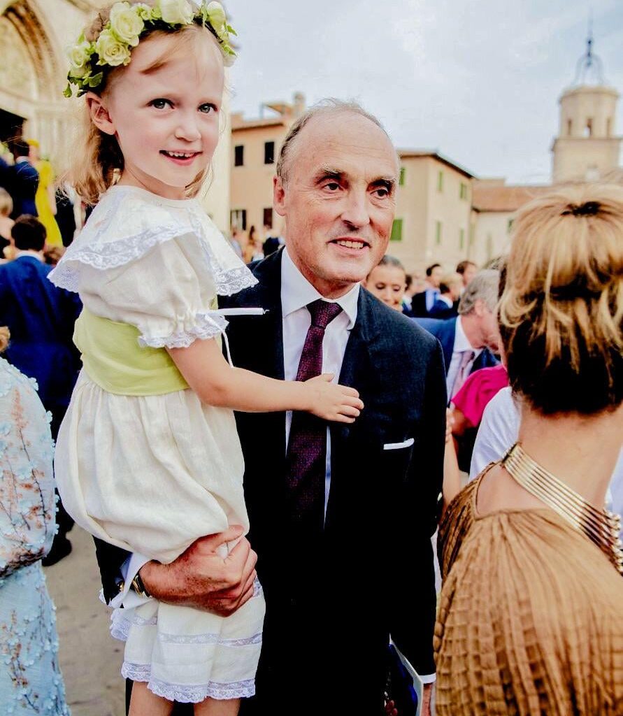 Forgot to Share This Pic in My Last Post of Royal Men with Kids - Prince Lorenz and His Granddaughter Archduchess Anna Astrid