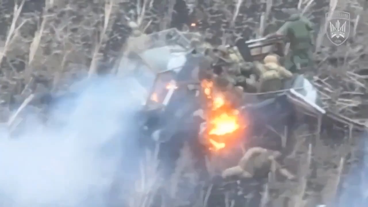 Another russian Buchanka assault team got destroyed by 414th Strike UAV Brigade [January 2025]