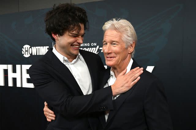 TIMOTHY A. CLARY/AFP via Getty Richard Gere and son Homer