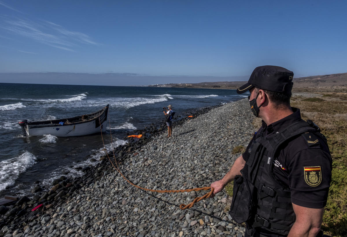Más de 550 migrantes llegaron a las Islas Canarias en 2 días