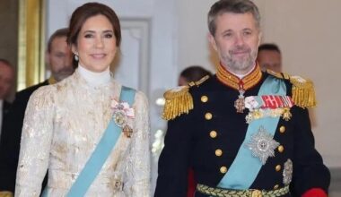 King Frederik and Queen Mary Host Traditional New Year's Receptions