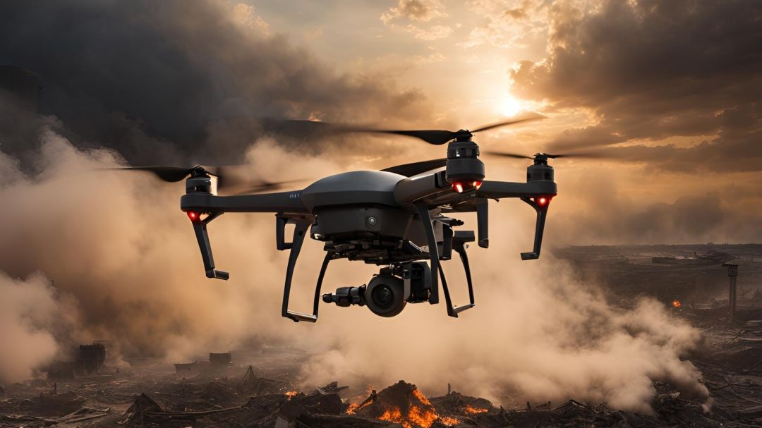 Russia's hybrid attack? Danish police investigate sighting of numerous drones over port of Koege