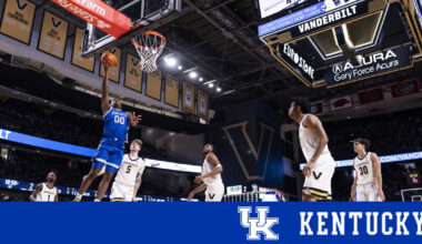 No. 9 Kentucky Falls at Vanderbilt on Saturday – UK Athletics