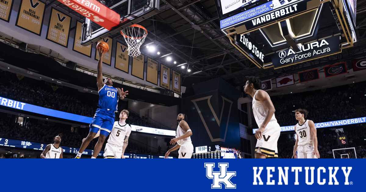 No. 9 Kentucky Falls at Vanderbilt on Saturday – UK Athletics