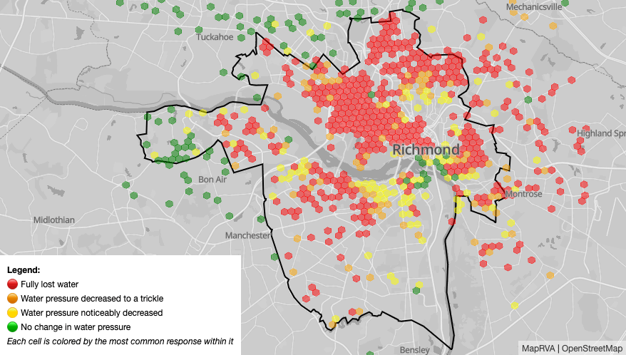 A map of the water crisis in Richmond, VA [OC]