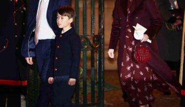 Princess Beatrice’s Wine-Red Outfit Is a Masterclass in Merry Maternity Dressing