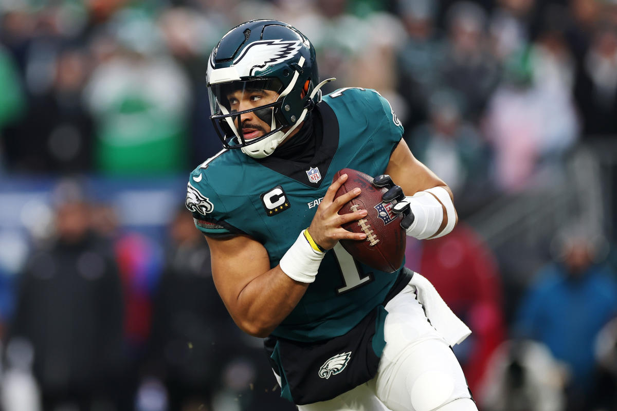 NFL injury tracker, conference championship Sunday: Jalen Hurts practices fully, Taylor Rapp out for Bills