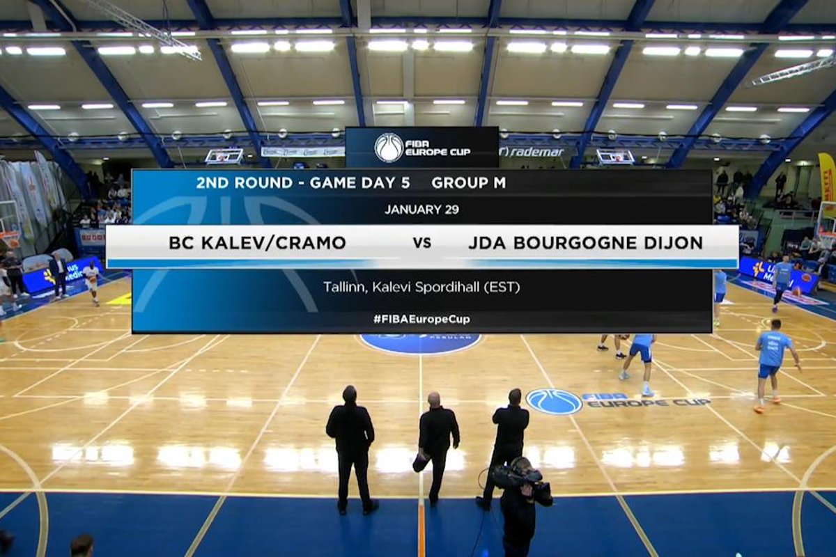 TÄISPIKKUSES | Vaata uuesti BC Kalev/Cramo - JDA Dijon kohtumist! - Delfi
