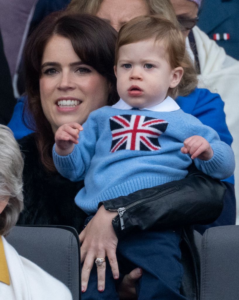 Princess Eugenie welcomed baby August in February of 2021