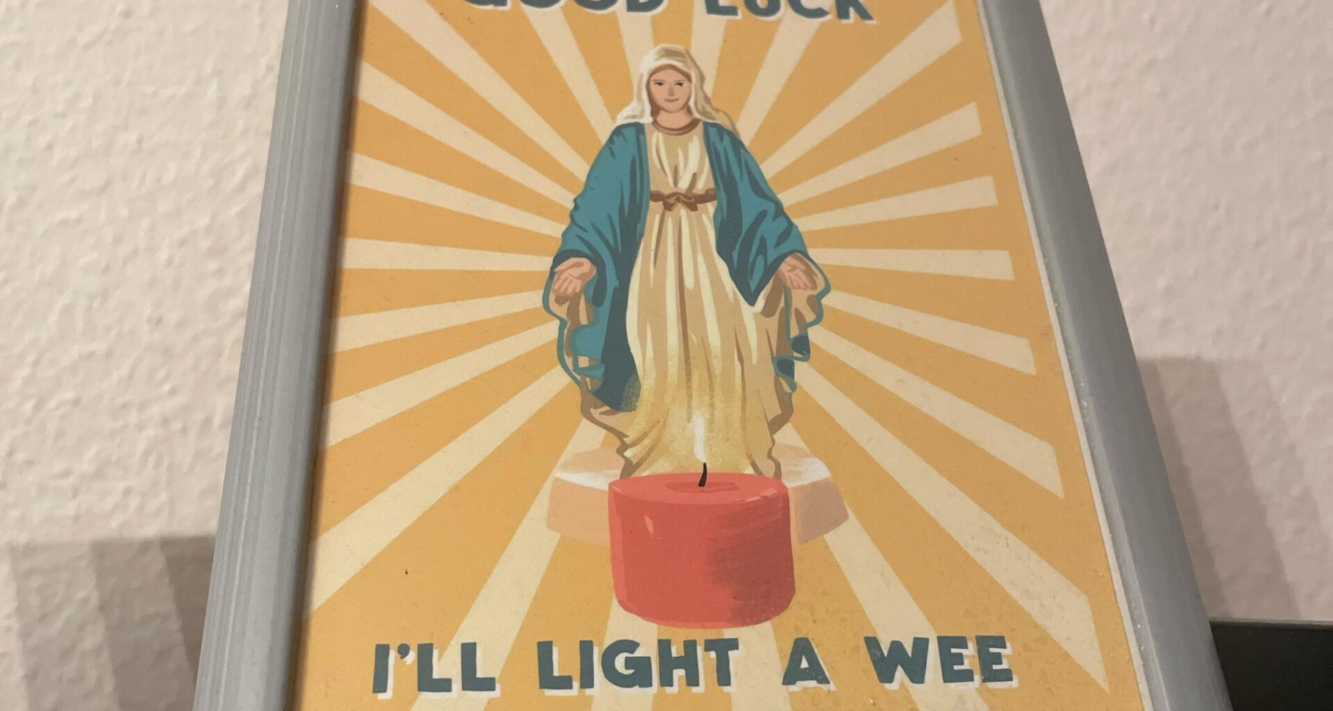 Lighting a wee candle - etiquette