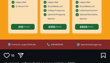 Lurgan School Subscription Plan