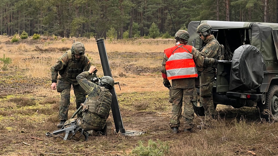 Bundeswehr übt in Oberlausitz Unterstützung eines Nato-Partners