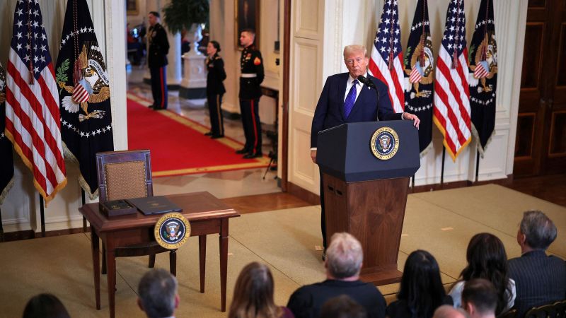 Trump tests his power. Can he do these things?