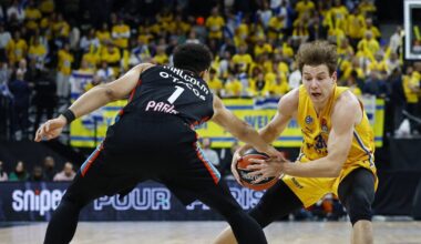 R.Jokubaitis vėl žibėjo, bet jo komanda neturėjo šansų Paryžiuje