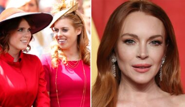 Princess Eugenie and Princess Beatrice could be mistaken for Lindsay Lohan in incredible photo