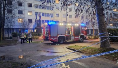 Obsežen požar v dijaškem domu na Poljanah: vsaj pet poškodovanih, ena huje #foto
