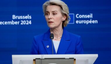 EU-Kommissionspräsidentin von der Leyen erkrankt an "schwerer Lungenentzündung", sagt Termine für die nächsten zwei Wochen ab