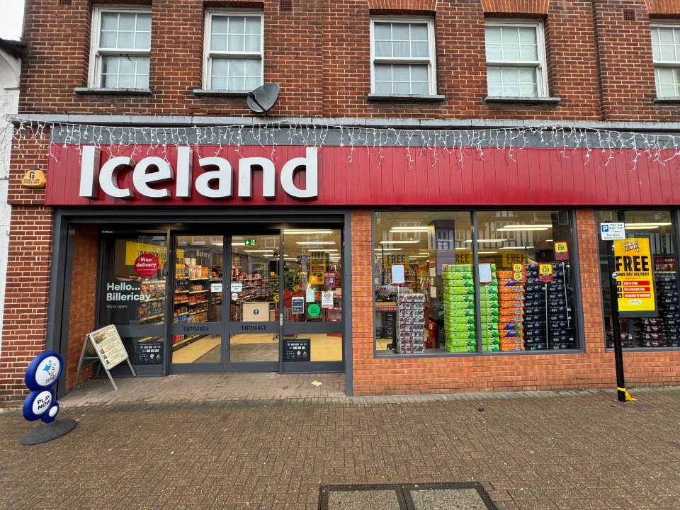 Iceland supermarket in Billericay.