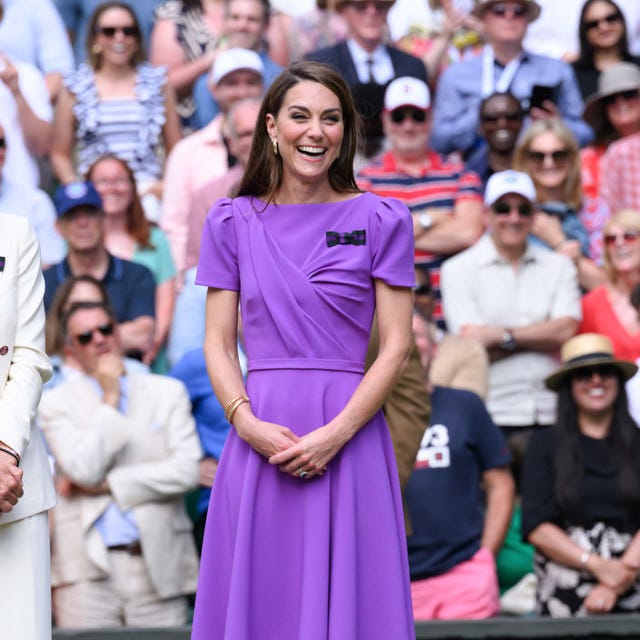 kate middleton wimbledon 2024 purple dress