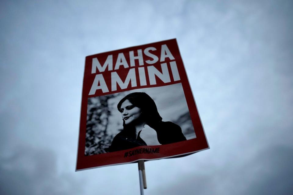 Protests erupted in Iran following the death of Mahsa Amini (Copyright 2022 The Associated Press. All rights reserved)