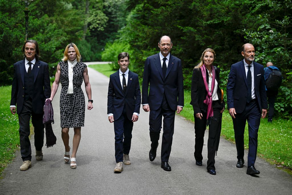 Princess Kalina of Bulgaria was seen for the first time since 2024 alongside Bulgaria's Prince Kyril of Preslav, Rosario Nadal, Prince Konstantin-Assen of Vidin, her husband Kitin Munoz and son Simeon-Hassan Munoz
