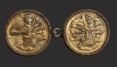 An Avar-period cloak clasp from a female grave at Moedling, Austria. Archers were associated with a higher social status. Credit: Benedict Seidl
