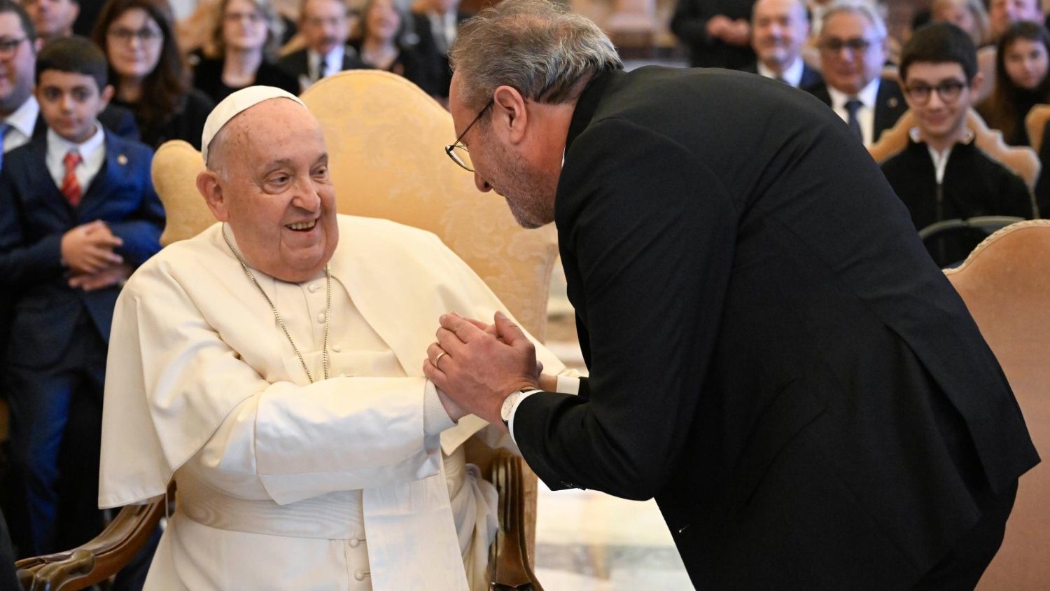 Pope to Knights of Malta: Jesus accompanies you on path of generosity