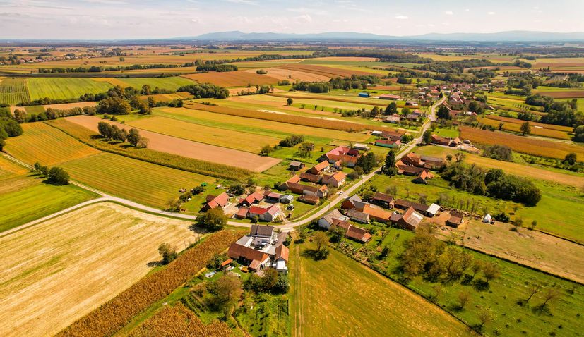 Arable land in Croatia 