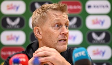 Heimir Hallgrímsson rules out Iceland return as he remains optimistic about Ireland future