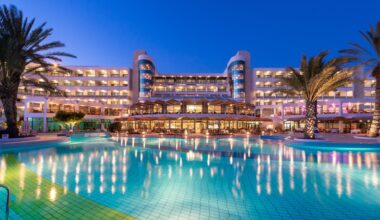 Luxury Cyprus hotel, right on stunning beach, is one of the best for a fabulous family holiday