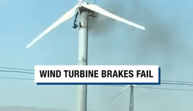 I found out why the windmills weren't spinning during storm Eowyn.