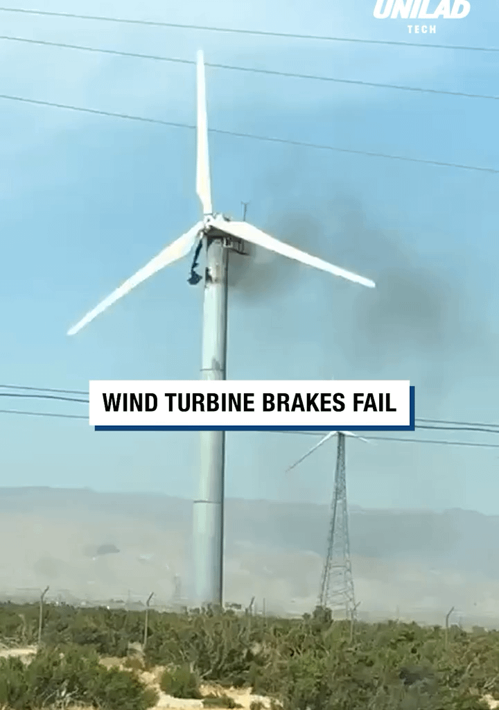 I found out why the windmills weren't spinning during storm Eowyn.