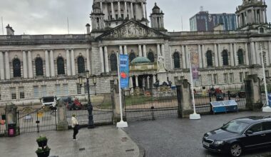 It would be interesting to here what the yearly budget for replacing the grass outside city hall is.